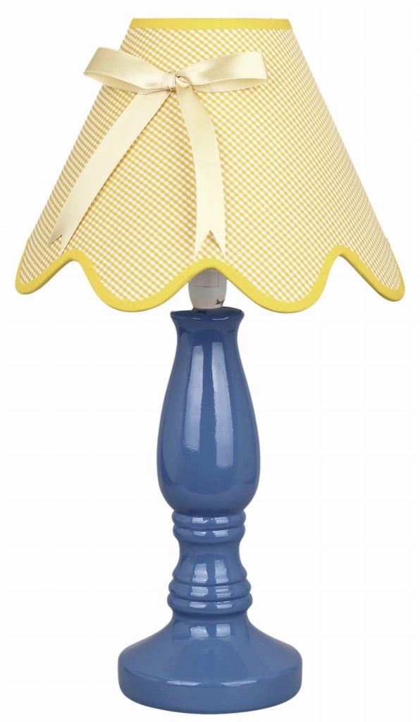Lampada da tavolo Candellux Lola 41-63472 blu ceramica