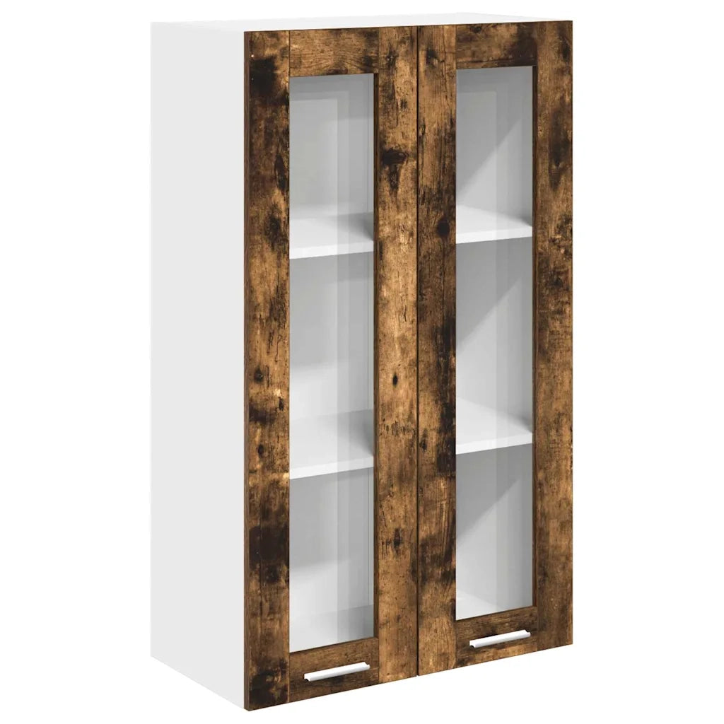 Armadio pensile Rovere fumé 60 x 31 x 100 cm Legno multistrato 884390