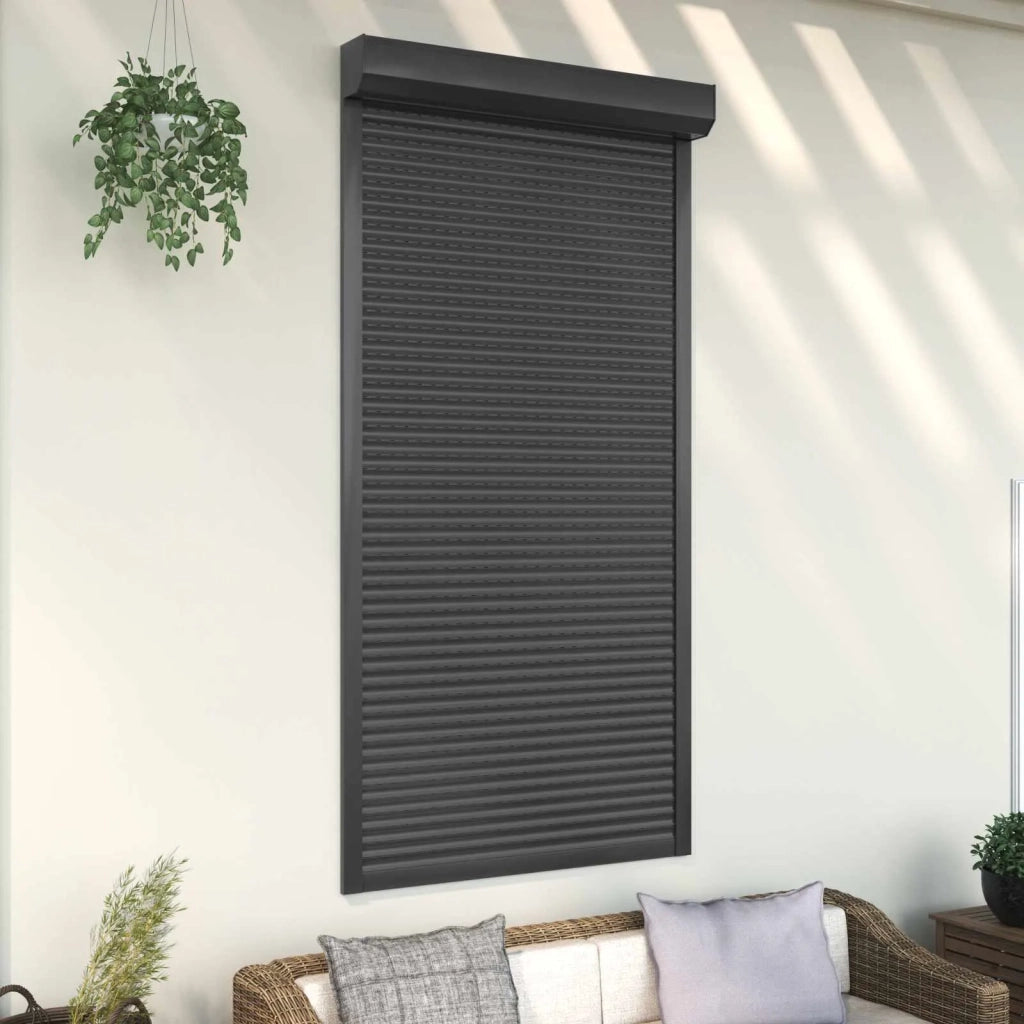 Persiana a rullo Antracite 110 x 220 cm Alluminio e poliuretano 42047070