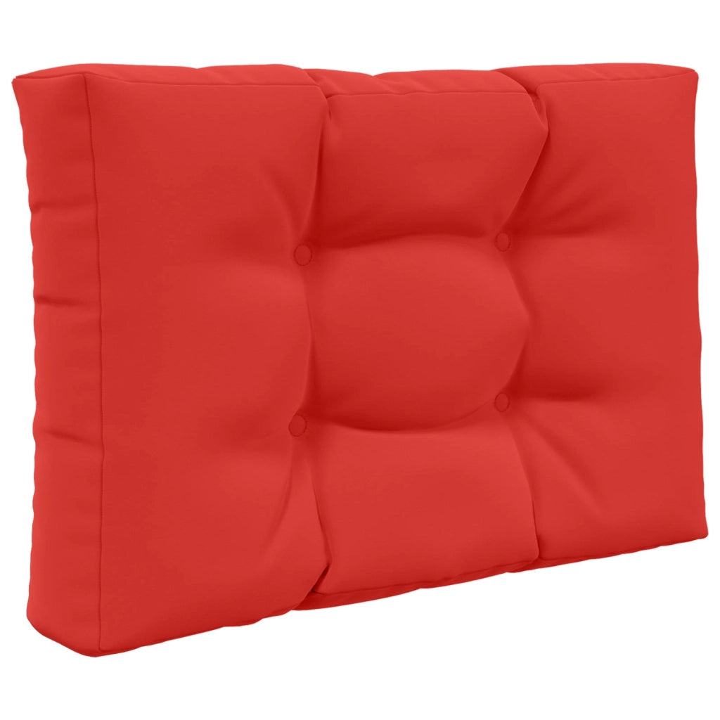 Cuscino per divano da esterno 2 pcs Rosso Poliestere 900733