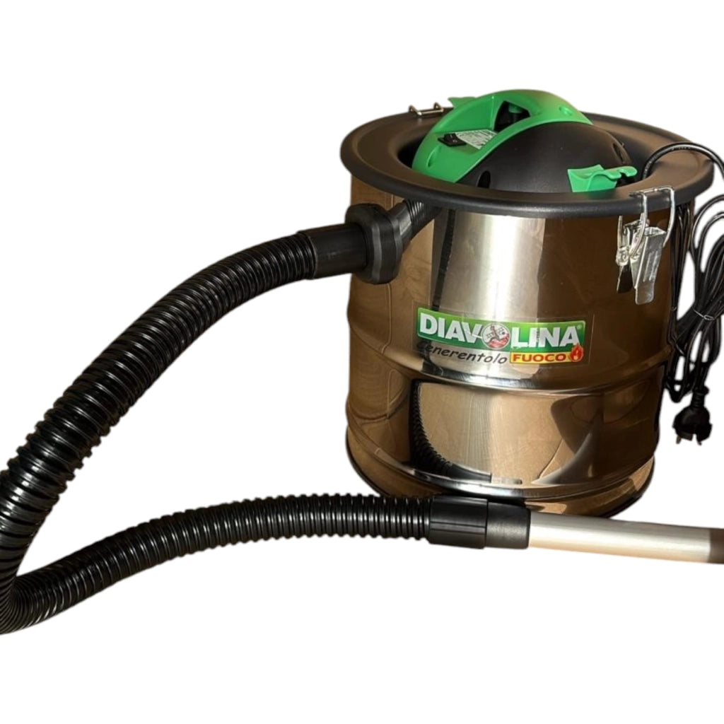 Aspiracenere Cenerentolo Diavolina LT 18 1000 W filtro HEPA integrato