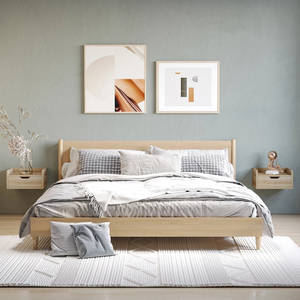 Comodino a muro ¨C zephmum ¨C 40x30x19,5 cm
