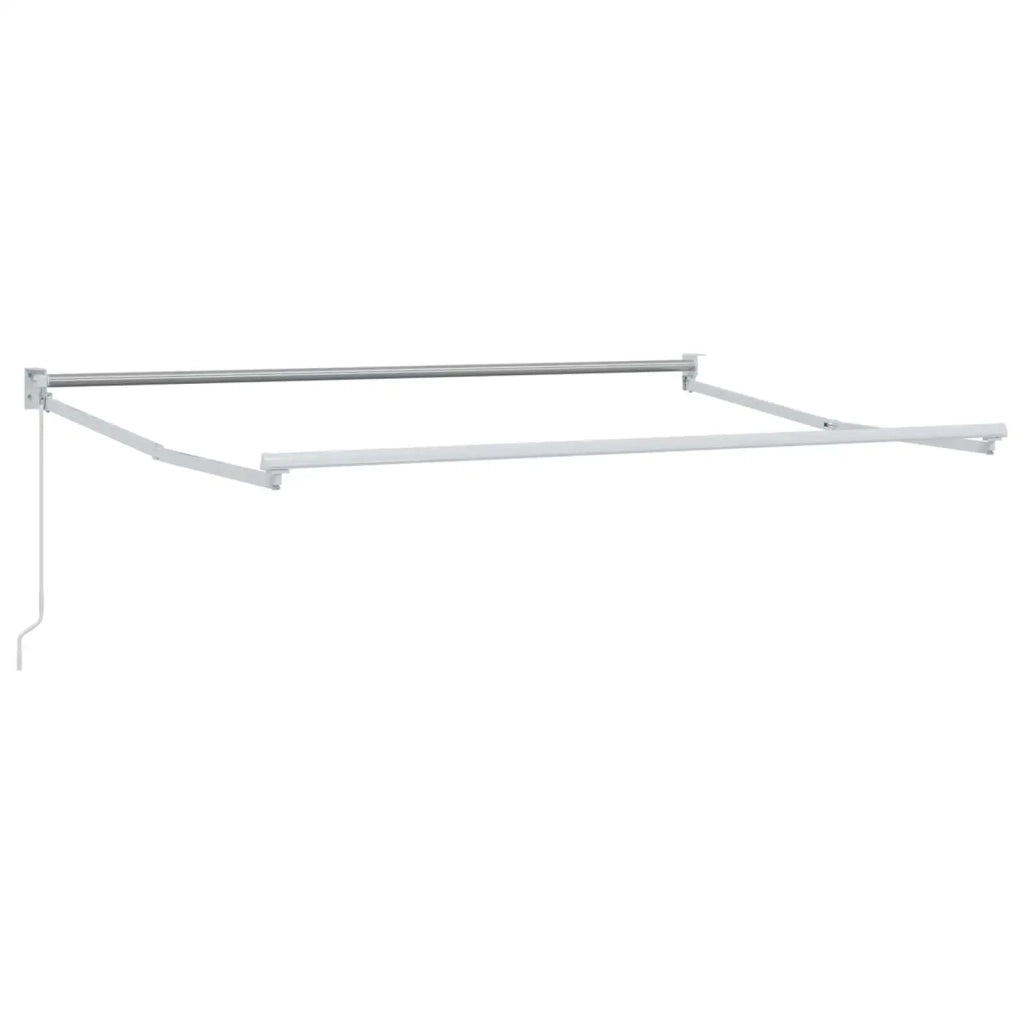 Telaio per tende da sole retrattile manuale Bianco 3 x 2 m 42024176