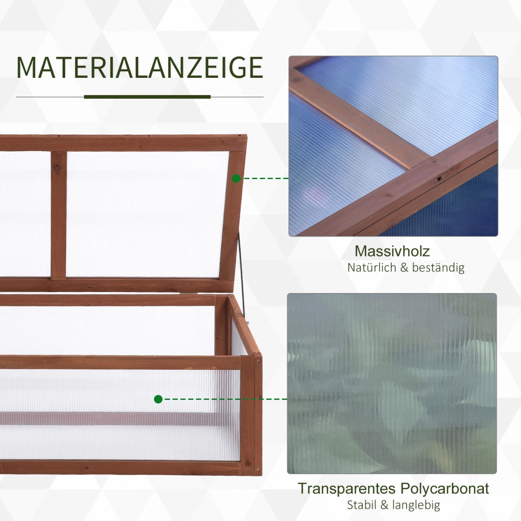 Mini Serra per Giardino ¨C Minimal ¨C 100x65x40 cm