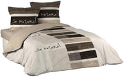 Duvetta da letto 240 x 220 cm - 100% cotone - con cuscini da appendere