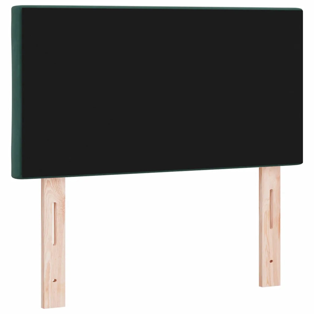 Testiera LED Verde Scuro 80 cm Velluto 3338184