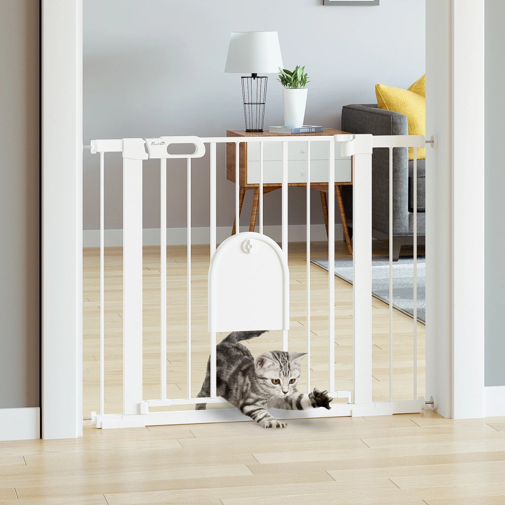 Barriera di Sicurezza per Cani ¨C Minimal ¨C Bianco 75-103 cm