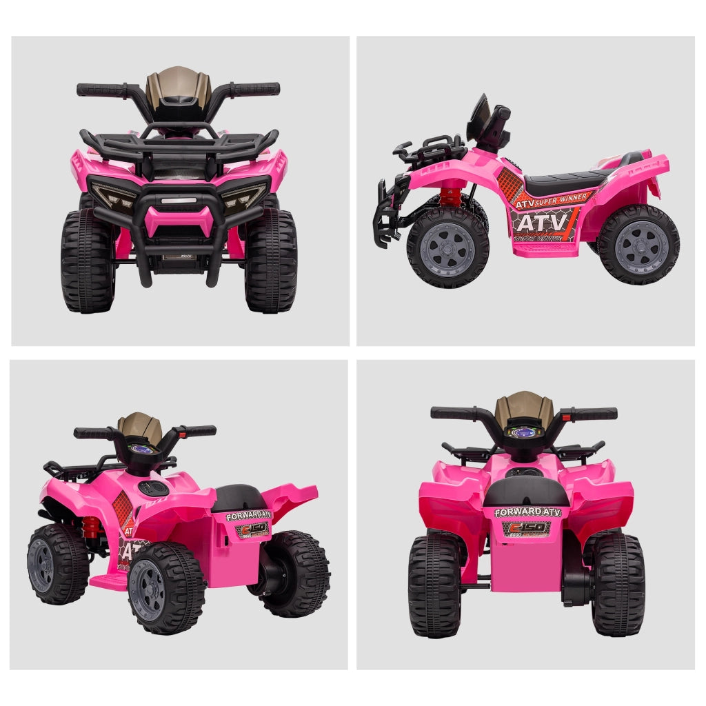 Quad elettrico per bambini ¨C Minimal ¨C rosa 70x42x45 cm