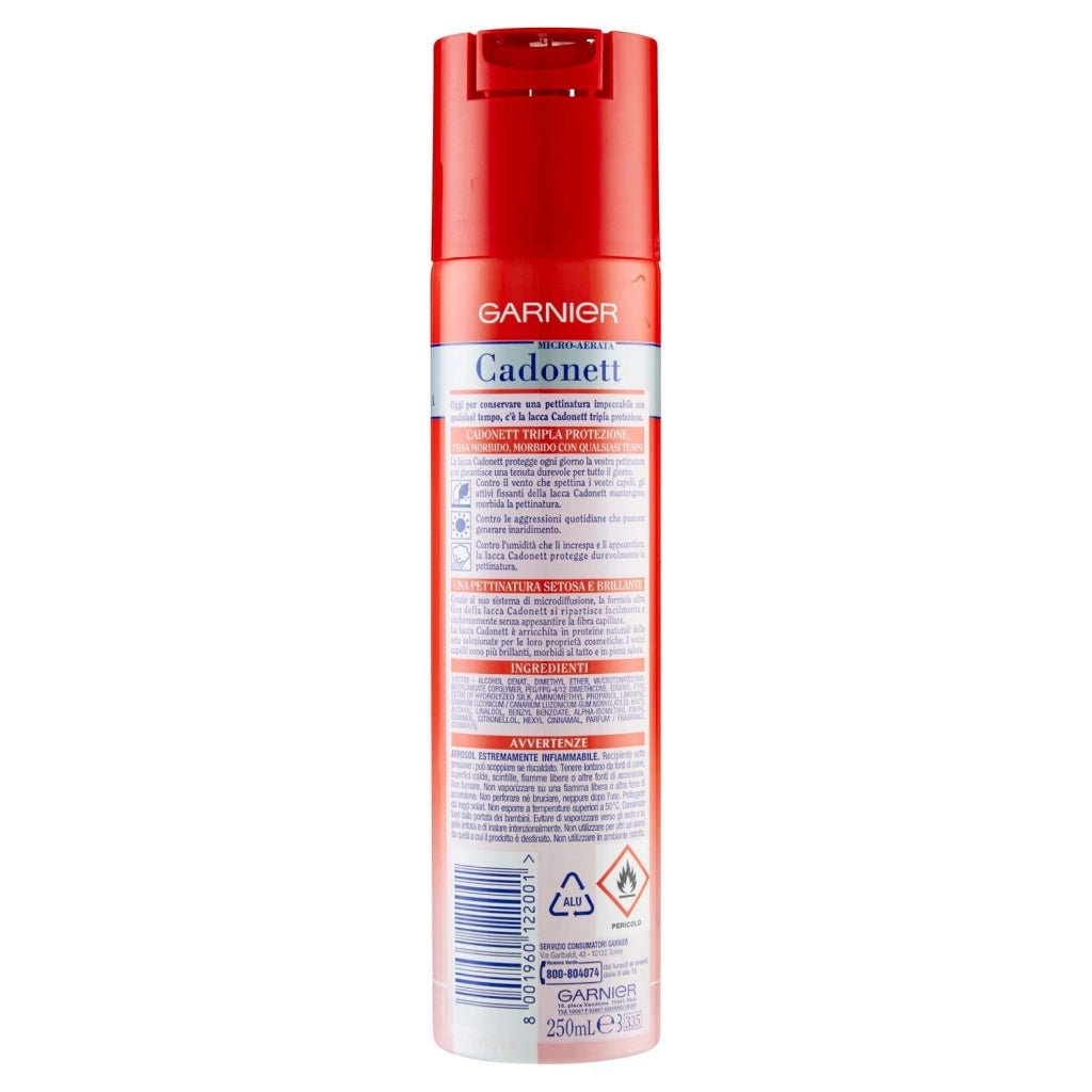 CADONETT LACCA FISSAGGIO NORMALE 250 ML