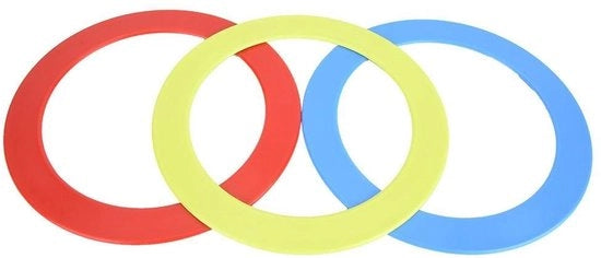 Juggling Ring - 3 Pezzi - Materiale Sostenibile - Miglioramento della Coordinazione Mano-Occhio - Giochi per Bambini/Adulti - Non si Deforma - Juggling Ring