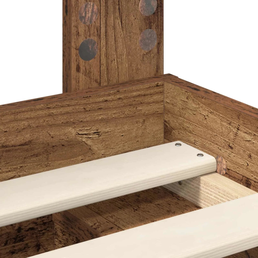 Struttura del letto Legno vecchio 150 x 200 cm Pino massello 3412477