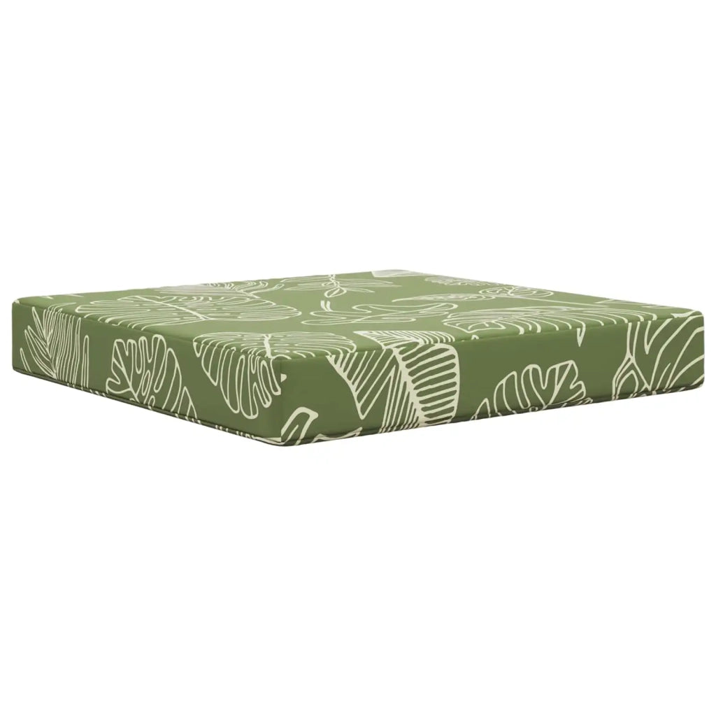 Cuscino per divano da esterno Design a foglia 60 x 60 x 8 cm 900707