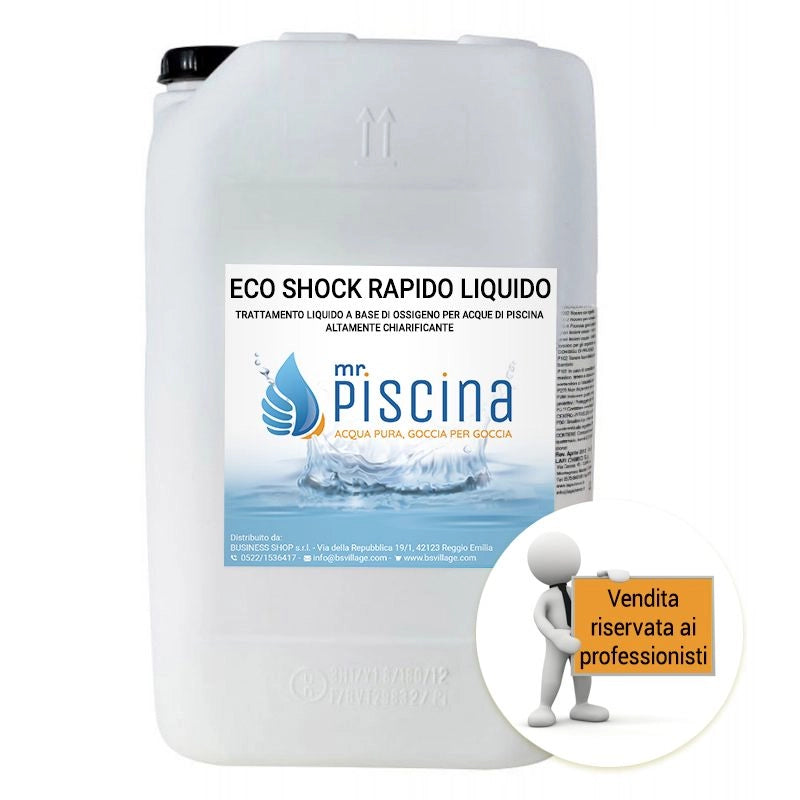 Eco Shock Rapido Liquido Confezione Da 25 Kg