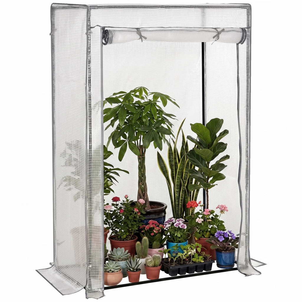 Serra da giardino ¨C Minimal ¨C 100x50x150 cm bianco