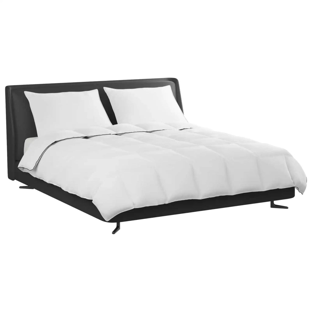 Duvet Invernale con cuscino 3 pcs Bianco Piuma d'anatra 3376879