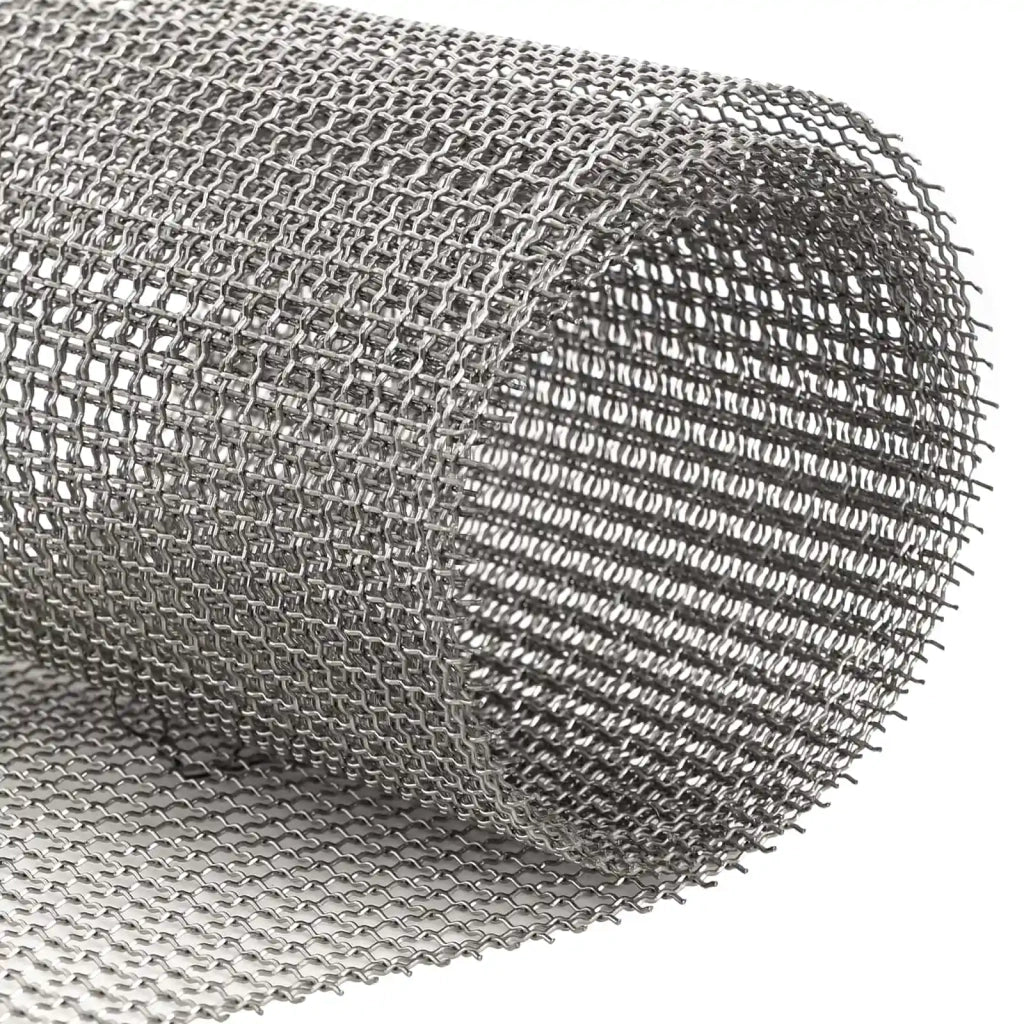 Rete per schermatura 20 x 200 cm 3 Mesh Argento 42039626
