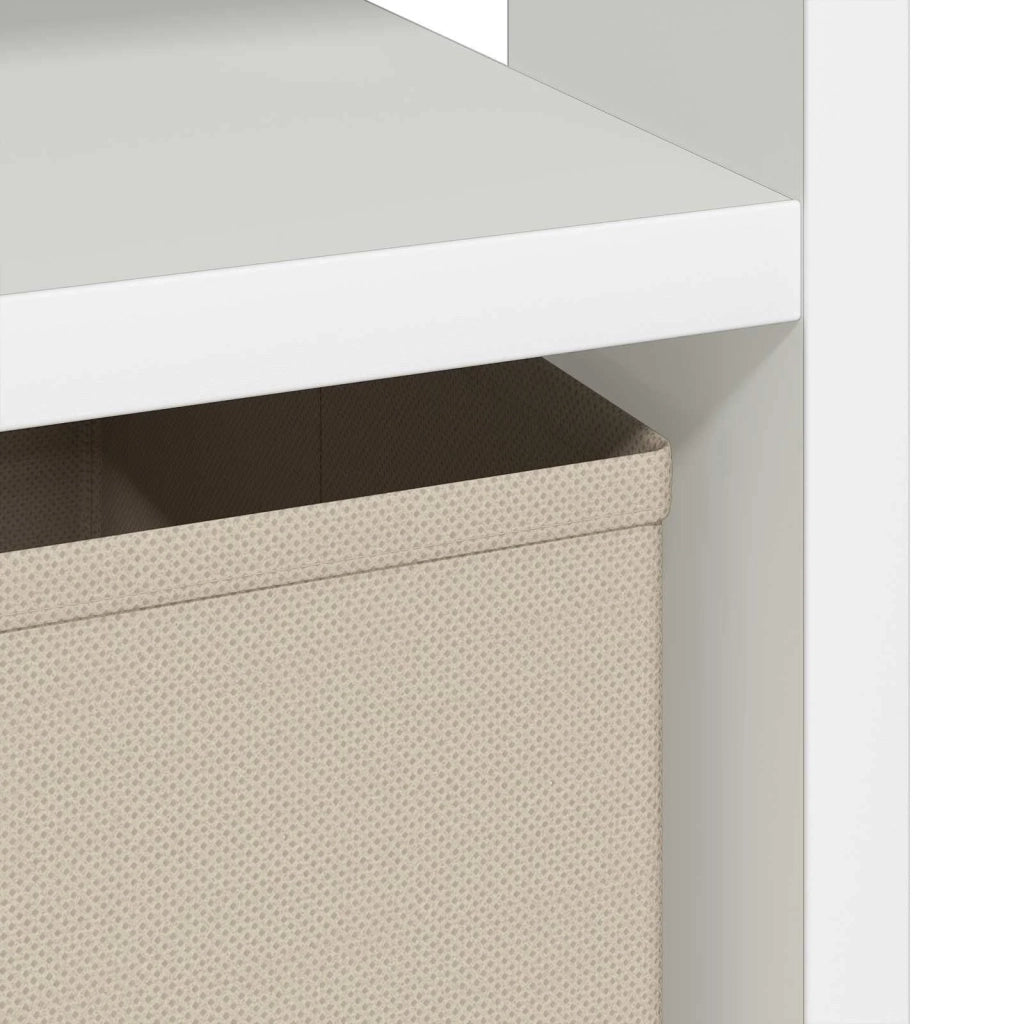 Comodino | Armadio da Notte | Mobiletto da notte con cassetto Bianco 41 x 40 x 45 cm Legno multistrato