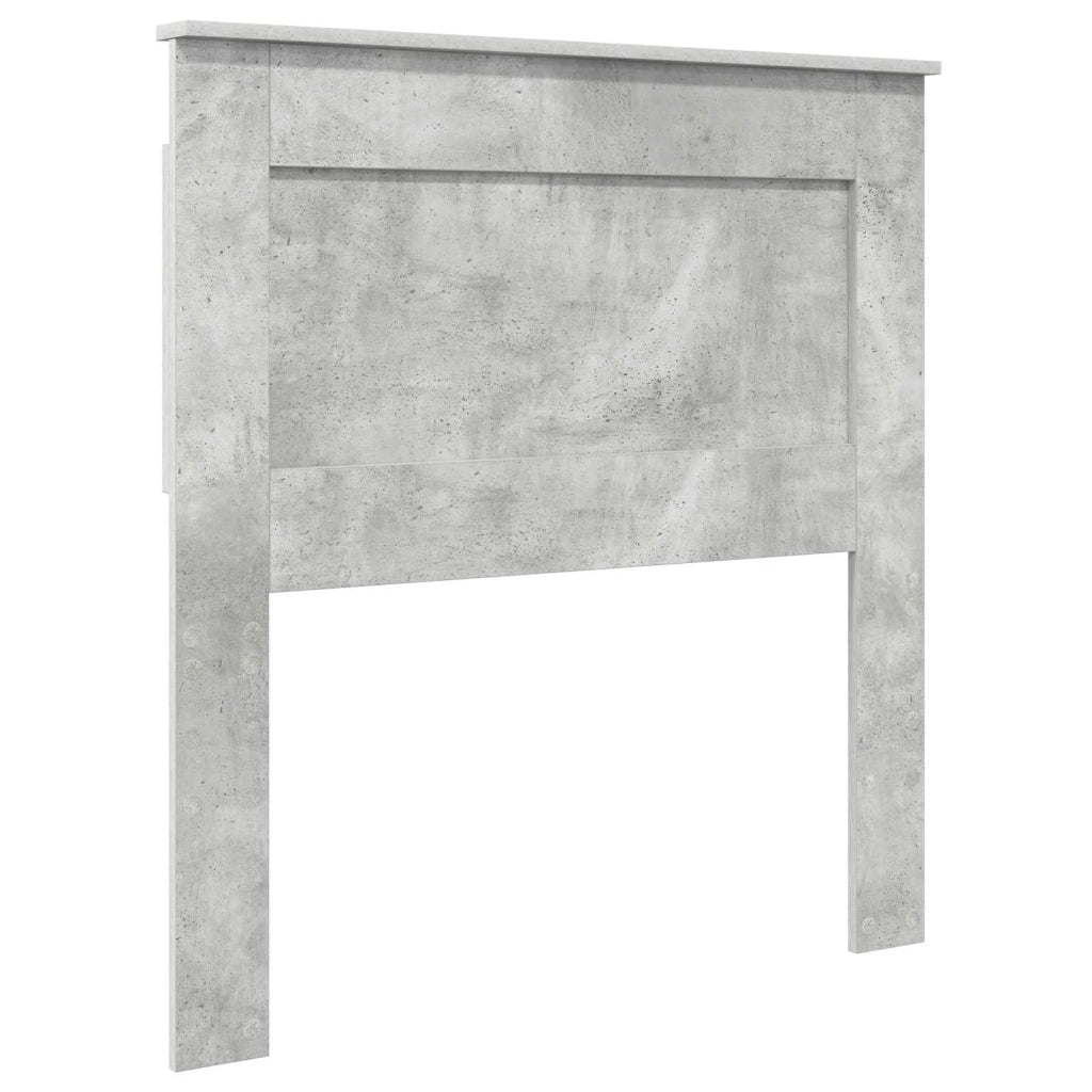 Struttura del letto Grigio Certo e Argento 75 x 190 cm