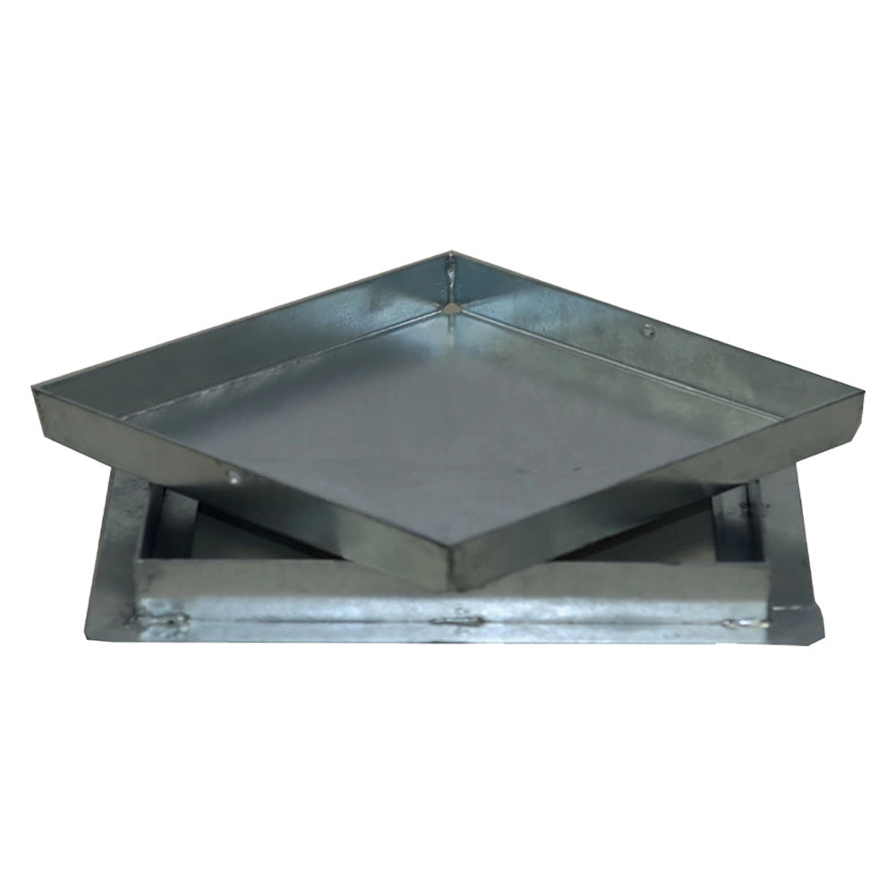 SIGILLO PORTAPAVIMENTO 'TIPO PESANTE' cm 50 x 50 - luce cm 45,6 x 45,6 - telaio h.5 cm