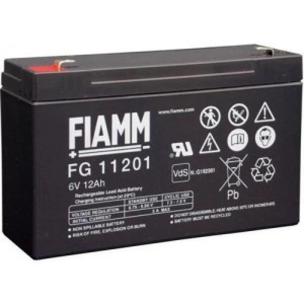 BATTERIA FIAMM FG11201 6V 12Ah