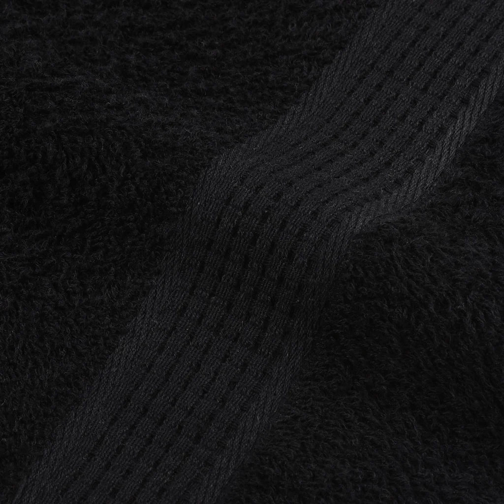 Asciugamani per sauna FROGN 10 pezzi Nero 80x200 cm 360 g/m2