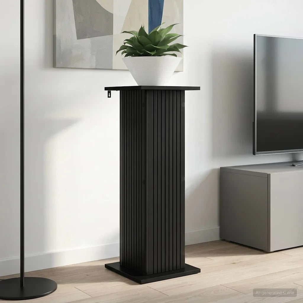 Supporto per piante 2 pcs Nero 30,5 x 30 x 80,5 cm 899765