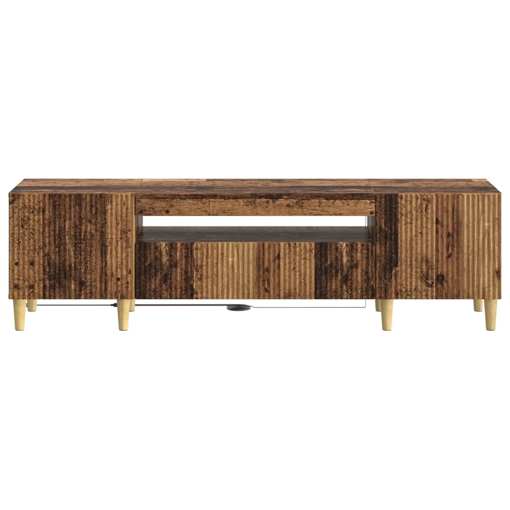 Mobile TV LED Legno antico Legno ingegnerizzato 896693