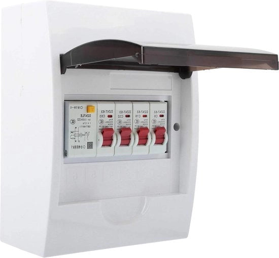 Unità di consumo - Scatola di interruttore - Tipo di illuminazione per uffici, capanni, centri commerciali - Laboratori, garage, edifici residenziali, ristoranti.