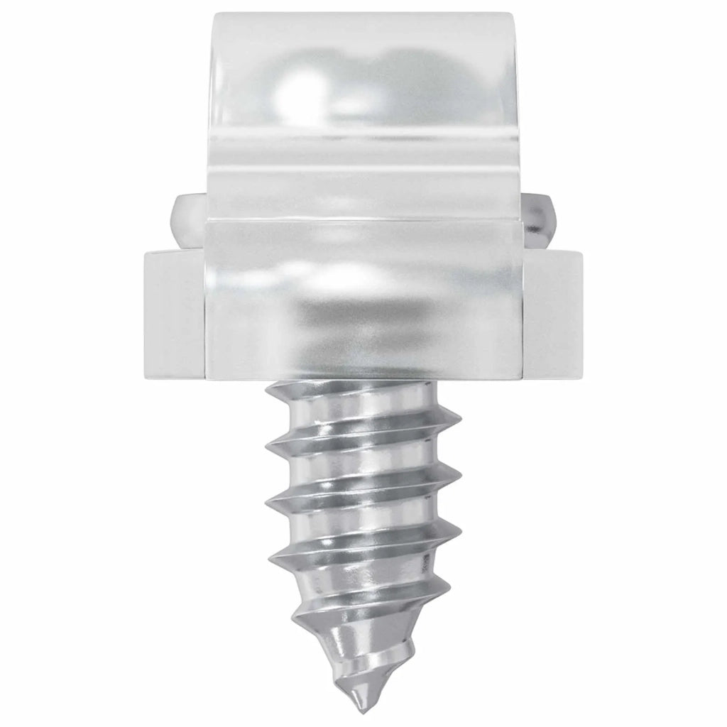 Clip per Striscia LED 12 pcs Trasparente 23,8 x 7,3 x 4,3 mm 864930