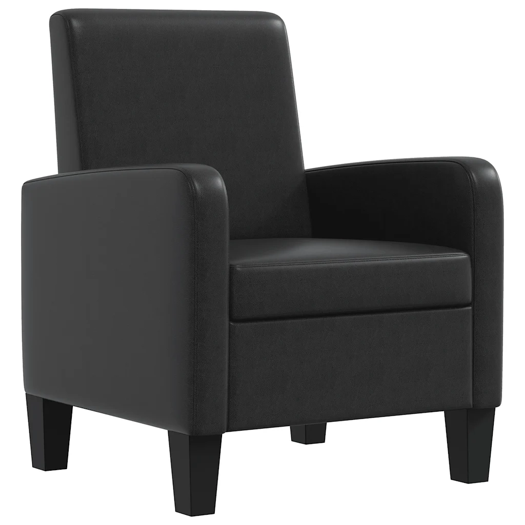 Poltrona Nera in Similpelle 241109