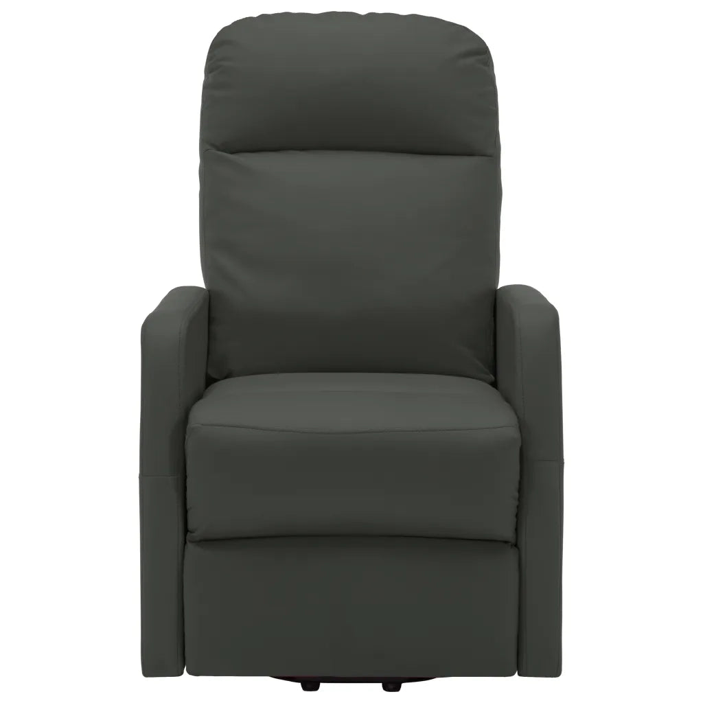 Poltrona Alzapersona Antracite in Similpelle 321369
