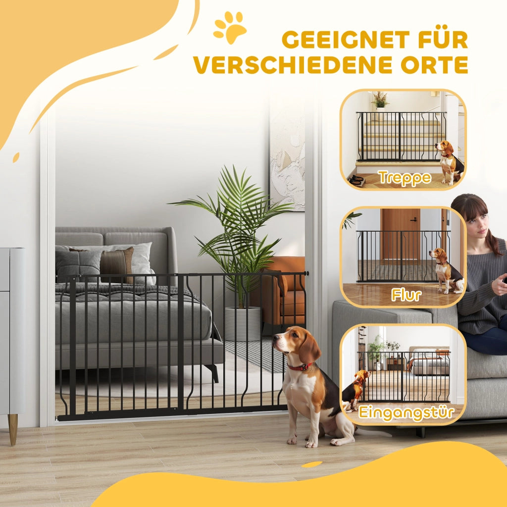 Cancello per cani a pressione ¨C Minimal ¨C regolabile 75-145 cm