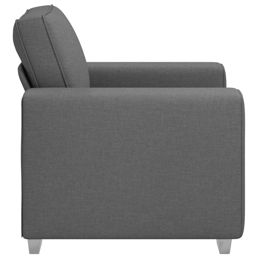 Divano-Sofa-Divanetto Grigio scuro 100 x 77 x 82 cm Tessuto