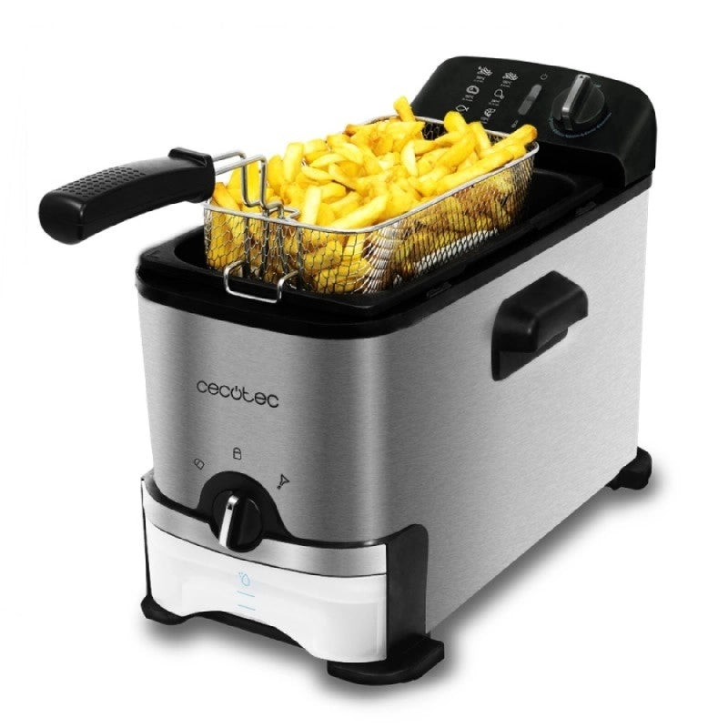 CECOTEC 03077 - Friggitrice CleanFry 3000 ProFilter