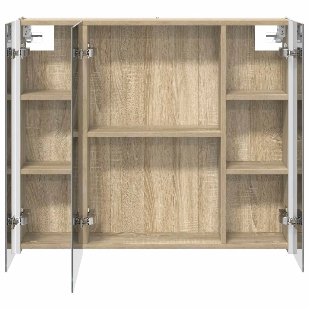 Mobiletto per specchio da bagno Rovere Sonoma 889265