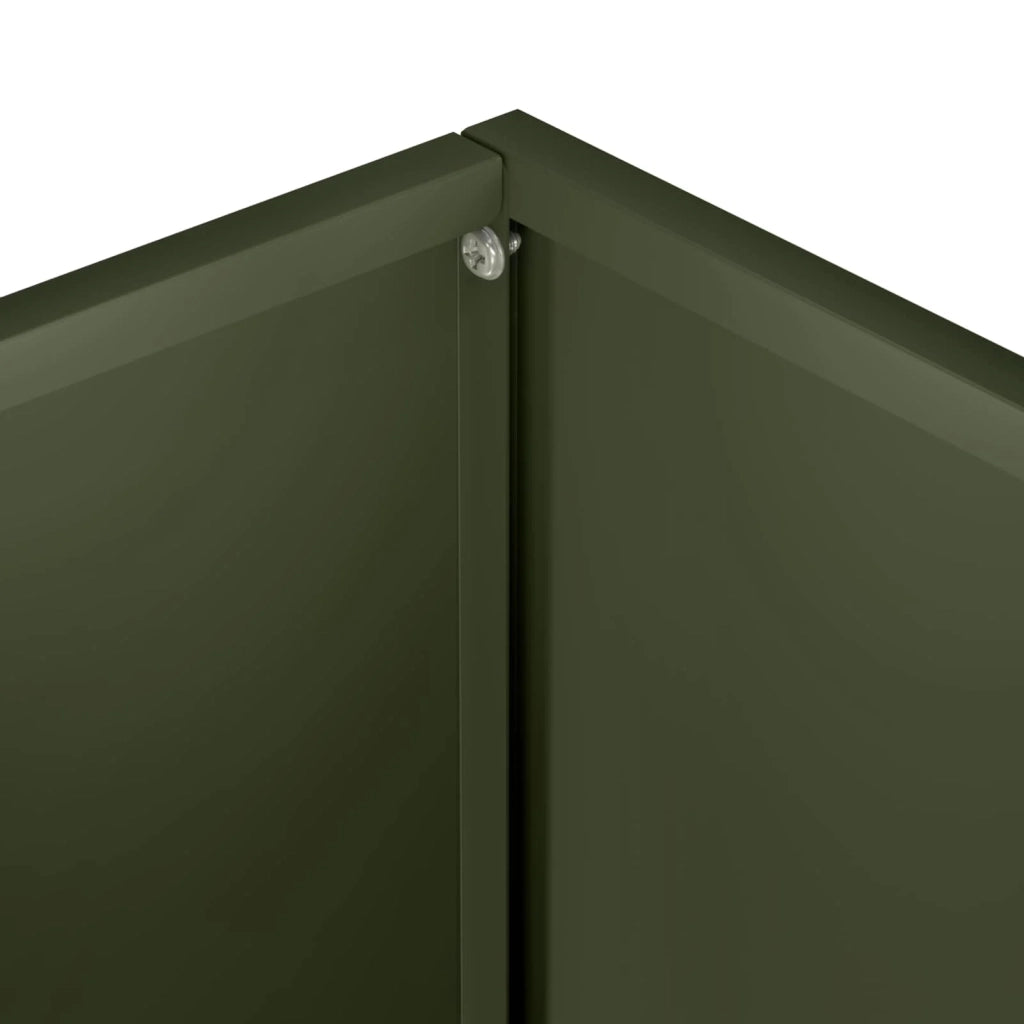 Vaso da giardino Verde Oliva 50 x 40 x 40 cm 8005644