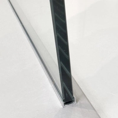 Doccia Walk-In 100 cm trasparente 8 mm profilo cromo H 200 cm  Tay