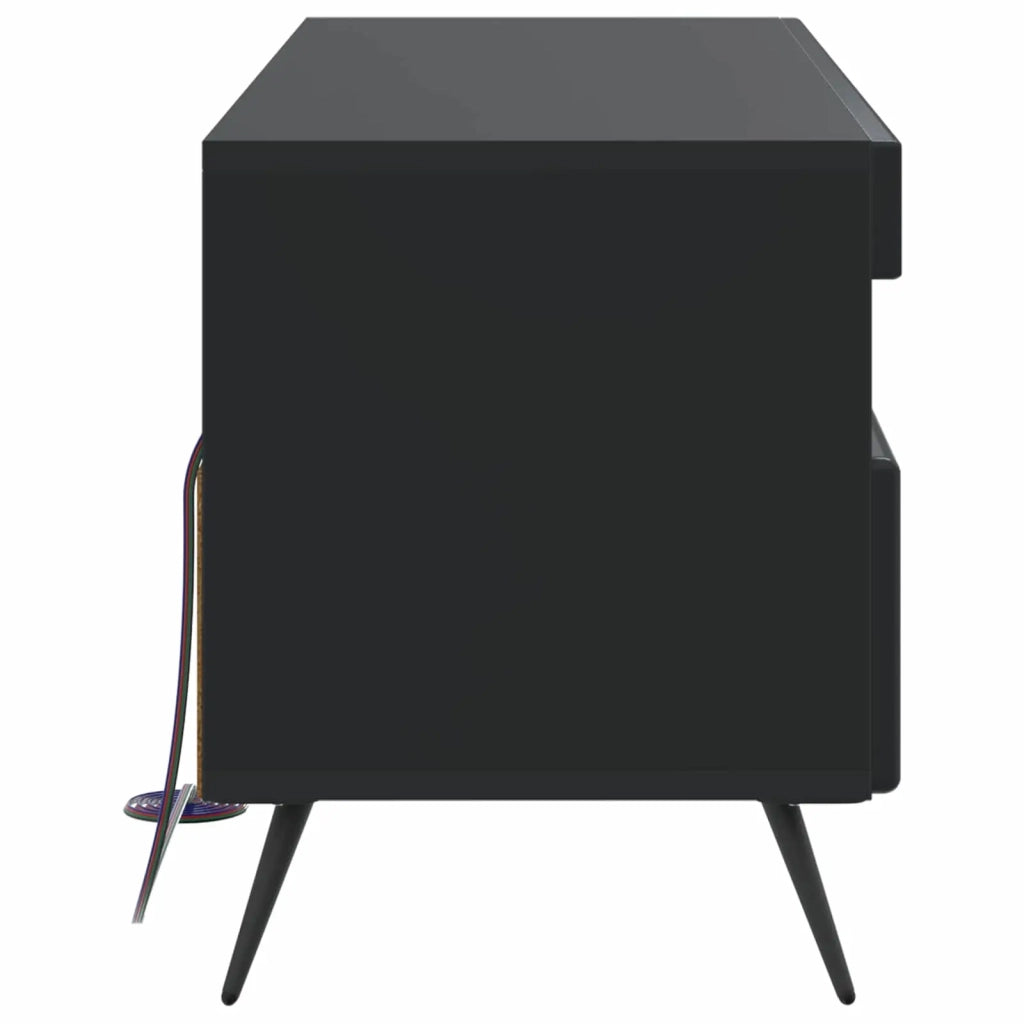 Mobile TV LED Nero Legno ingegnerizzato 897646