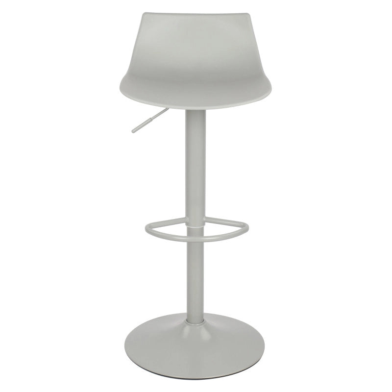 Set di 2 Sgabelli Casper In Pp Grigio Medio