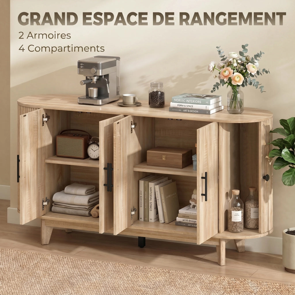 Credenza ¨C Minimal ¨C Rovere 147x40x76