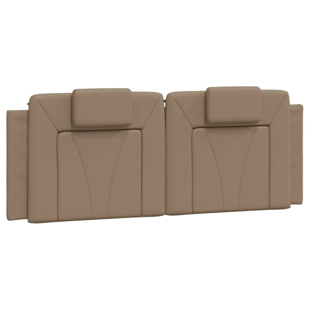 Letto Viana con Materasso Cappuccino 120x200cm Similpelle