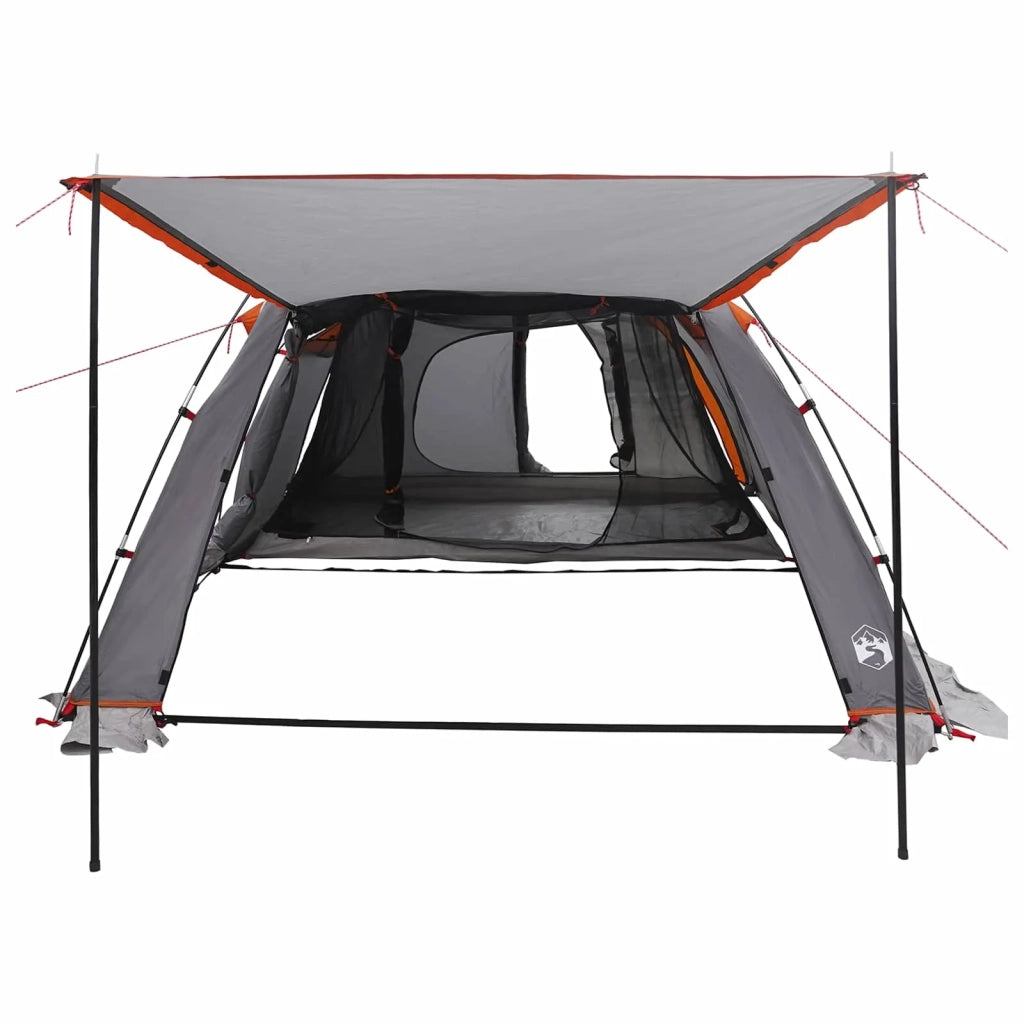 Tenda a tunnel Grigio e arancione 361 x 235 x 147 cm