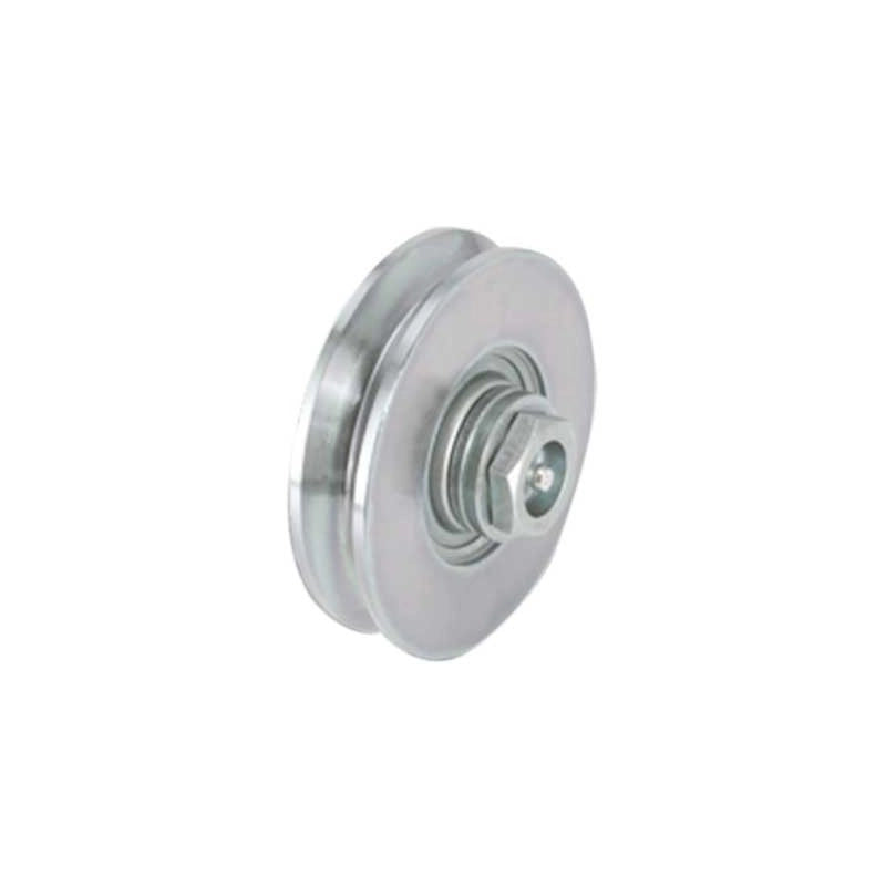 RUOTA CON BULLONE PER CANCELLI C/INGRASSATORE 100 mm