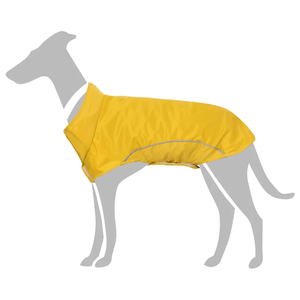 Impermeabile per Cani con Strisce Riflettenti Poliestere 4XL CFW1392785