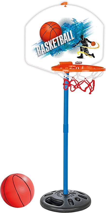 Canestro da Basket Bambini Mini Regolabile CM Interno Camera Giochi Esterno Altezza Pompa Giocattolo Giocattoli Pallacan