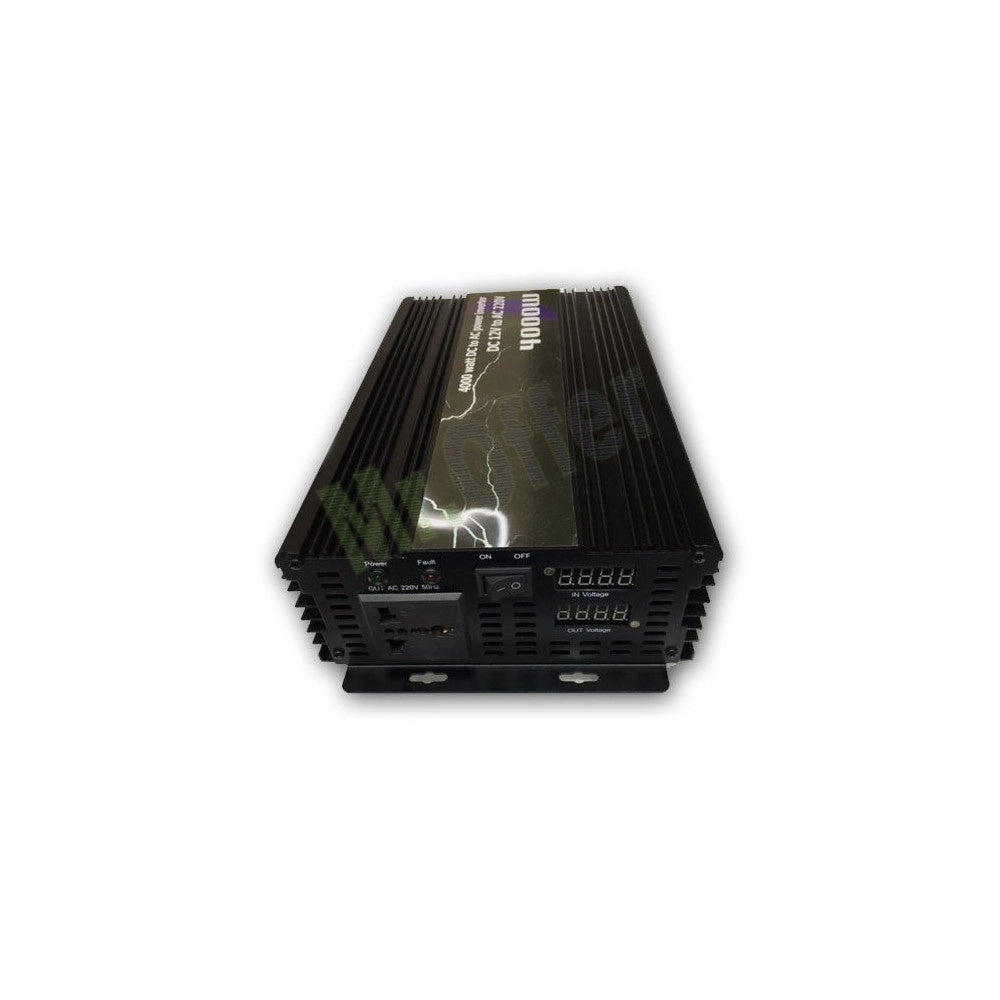 Trade Shop - Inverter Di Corrente Auto 4000w Trasformatore Di Corrente Convertitore Camper -