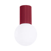 Lampada da soffitto HALO bordeaux IP44