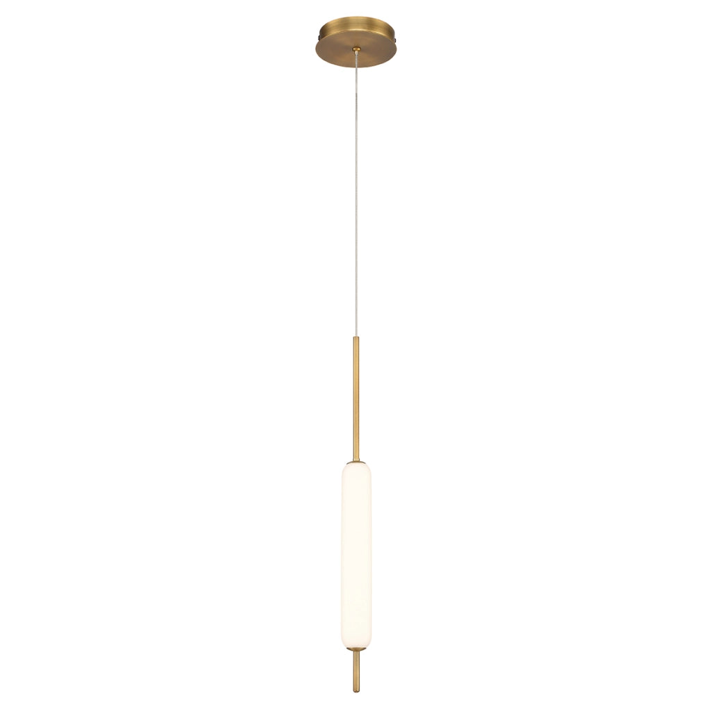 Lampada a sospensione LED 10W oro Cumberland Quintiesse