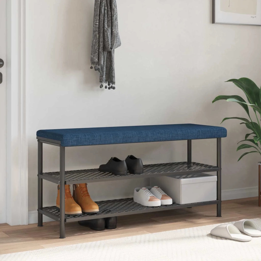 Cuscino per panchina Tessuto Blu Profondità 35 cm 42043324