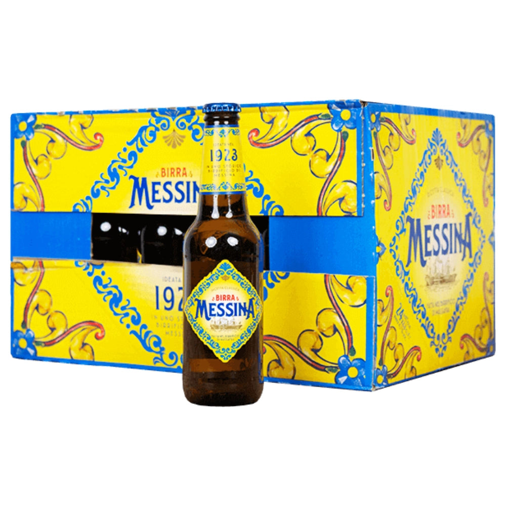 Birra messina ricetta classica 24 bottiglie da 33 cl